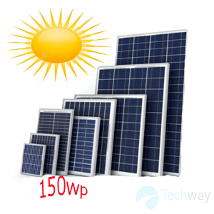 tấm pin năng lượng mặt trời 150w mono