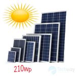 tấm pin năng lượng mặt trời 210w mono