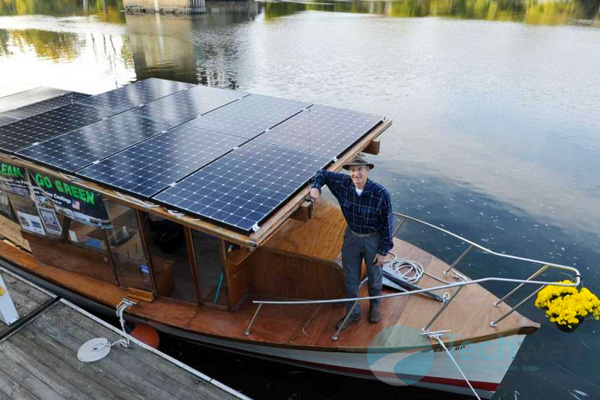 giải pháp điện mặt trời cho tàu thuyền
